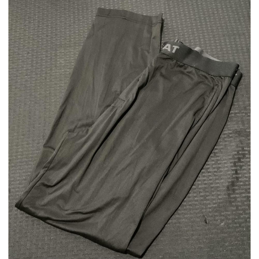 32 Degrees Heat Pajama Pants Mens Medium Black Sleepwear Lightweight Lounge
